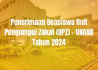 Penerimaan Beasiswa Unit Pengumpul Zakat (UPZ) Unand Tahun 2024