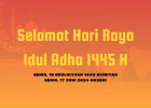 Selamat Hari Raya Idul Adha 1445 H.