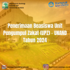 Penerimaan Beasiswa Unit Pengumpul Zakat (UPZ) Unand Tahun 2024