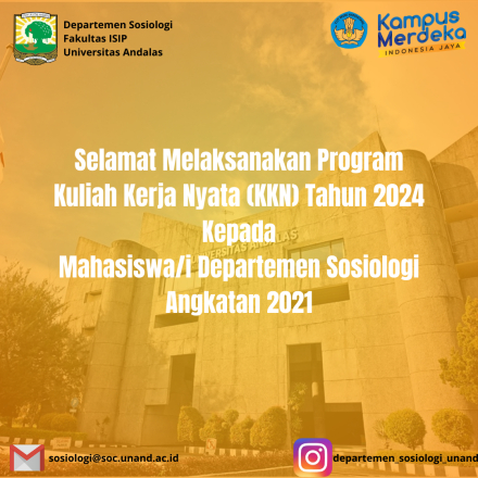 Kuliah Kerja Nyata (KKN) Mahasiswa/i Departemen Sosiologi Angkatan 2021